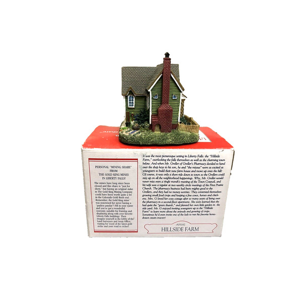 The Americana Collection Liberty Falls Hillside Farm AH182 with Box in Exc Cond - Picture 4 of 6